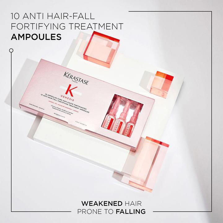 Image du produit Kérastase Genesis Ampoules Cure Fortifiante Anti-Chute (60 ml)