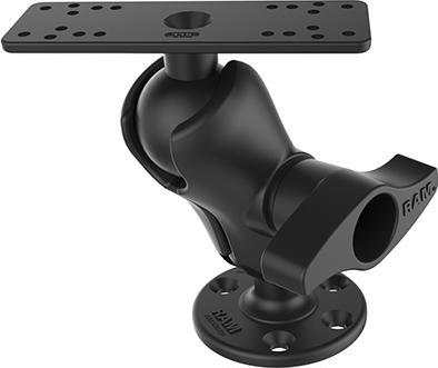 Image du produit RAM Mounts RAM 6.25X2 PLATE W D BALL