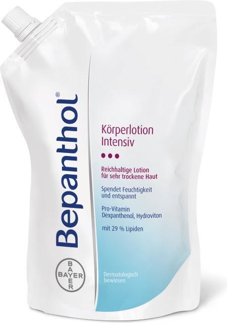 Actual product image Bepanthol Body Lotion Intensive Refill Bag, 400 ml Lotion (Body lotion, 400 ml)
