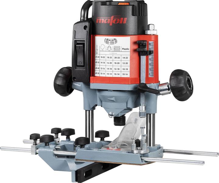 Mafell Fraiseuse LO65Ec MaxiMAX en T-MAX 2.600W, profondeur de fraisage 0-65mm
