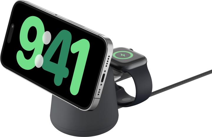 BoostCharge Pro 2-in-1 MagSafe charging station (15 W)