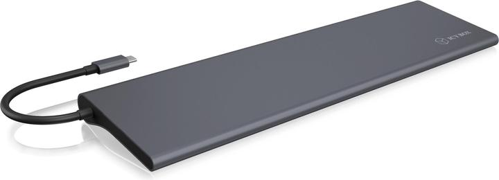 Produktbild Icy Box IB-DK2102-C - 11-Fach USB-C Dual Dock 60W PD (USB-C, 3 Ports)