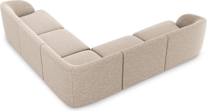 Actual product image Micadoni Symmetrical Corner Sofa, "Miley", 5 Seats, 255x255x70Made in Europe (Corner sofa)