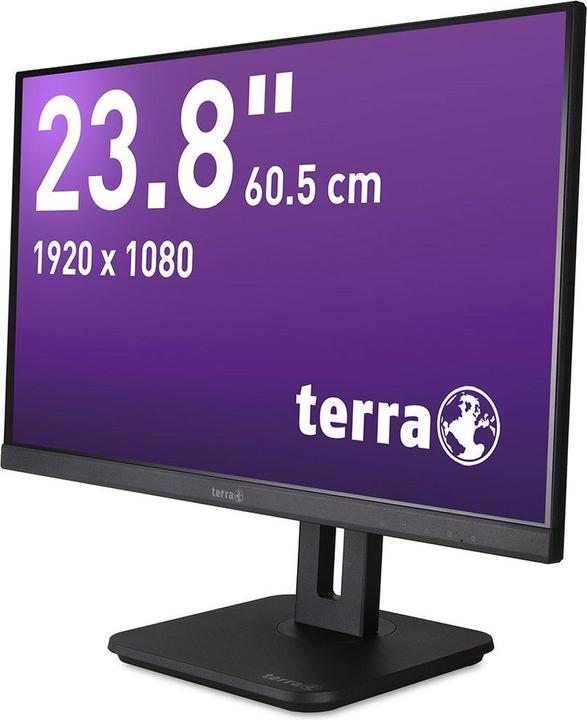 Actual product image Wortmann TERRA LCD/LED 2448W PV V3.1 schwarz HDMI/DP/USB-C (1920 x 1080 pixels, 23.80")