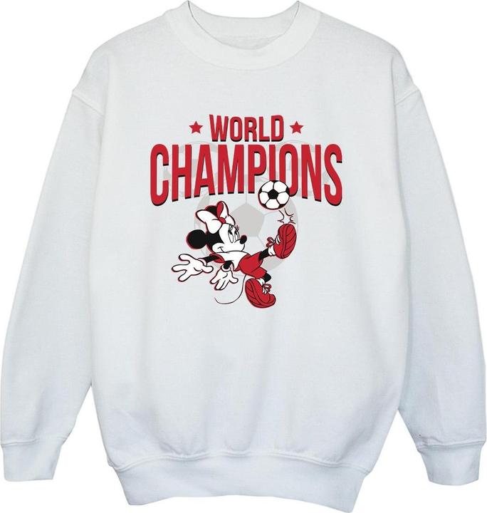 Disney Minnie Mouse World Champions Sweatshirt Mädchen (152, 158)