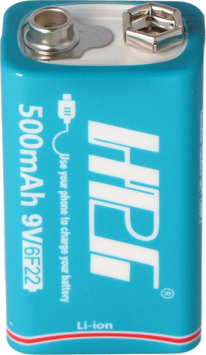 Actual product image AccuCell Akku mit USB-Ladebuchse zum nachladen, mit USB-Ladefunktion (1 pcs., 500 mAh, Battery + charger)