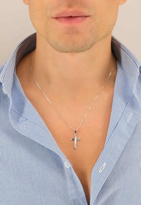 Produktbild Muau Kreuz (Weissgold, Gelbgold, Rotgold oder Silber)