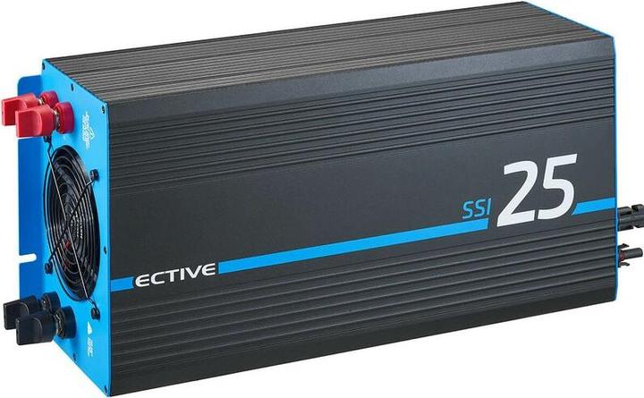Actual product image Ective 2500W 24V to 230V Pure Sine Inverter SSI 25 with MPPT Charge Controller