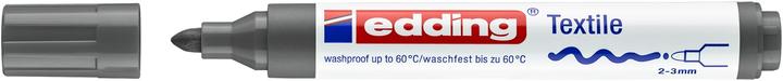 Produktbild Edding Textil Marker (Grau, 2 mm, 1 x)