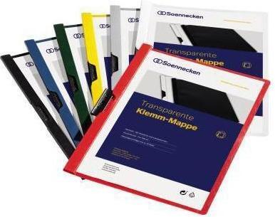 Productafbeelding Soennecken Clip map Gebruik voor papierformaat: DIN A4 Materiaal: Harde folie (A4, 1 x)