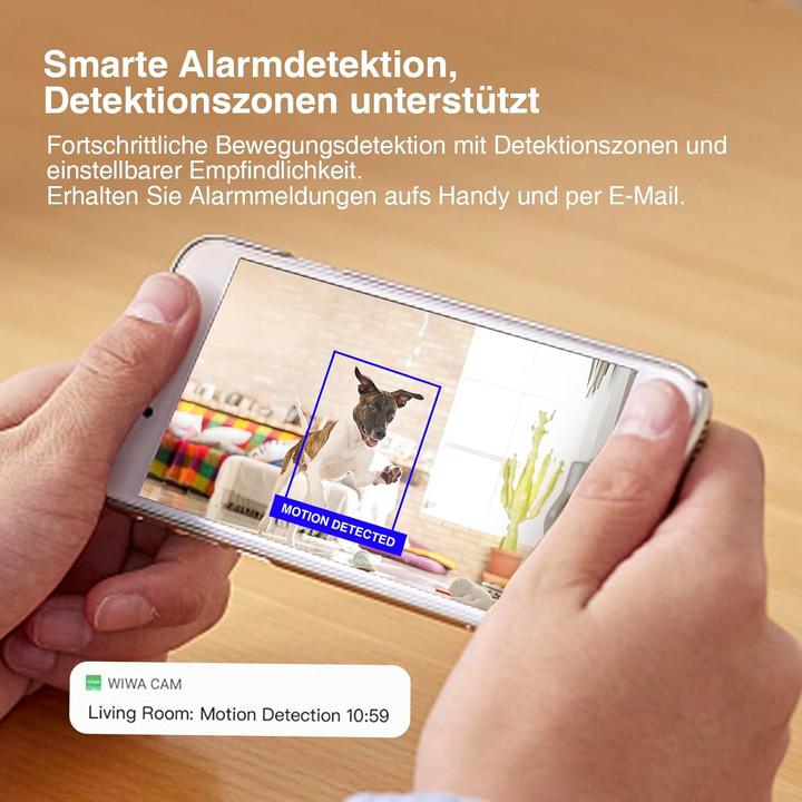 Image du produit Wiwacam MW5 4K Ultra HD WLAN Überwachungskamera