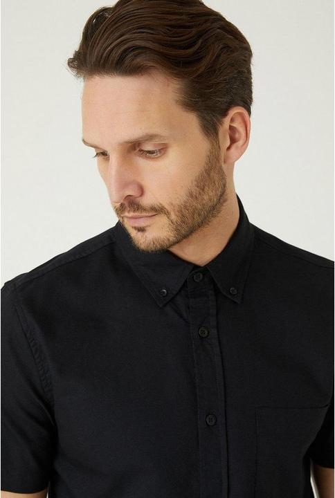Immagine prodotto Burton Camicia Oxford Slim a maniche corte da uomo (L)