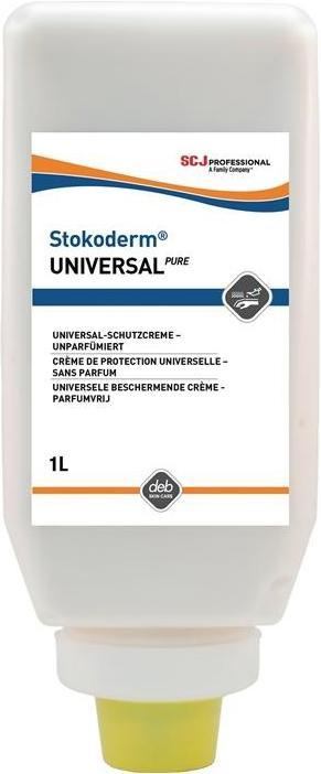 Actual product image SC Johnson Skin Protection Stokoderm Universal Pure Soft Bottle with 1 litre (1000 ml)