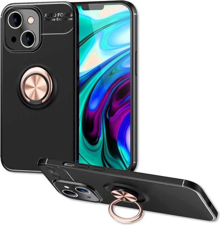 Actual product image Nalia Matte Ring Silicone Sleeve (Apple iPhone 14 Plus)