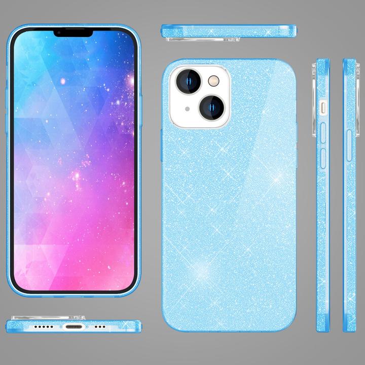 Actual product image Nalia Glitter cover (Apple iPhone 14)