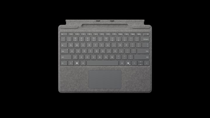 Produktbild Microsoft Surface Pro Keyboard mit Stiftaufbewahrung for business (DE, Docking)
