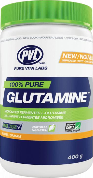Actual product image PVL 100% Pure Glutamine (Orange, 1 pcs., 480 g)
