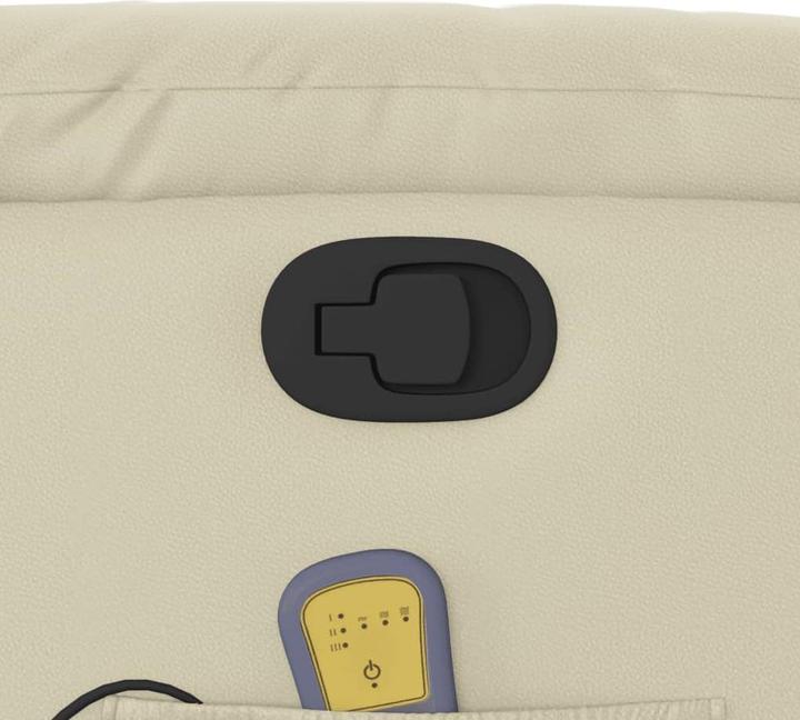 Actual product image VidaXL Massage chair with stand-up aid imitation leather