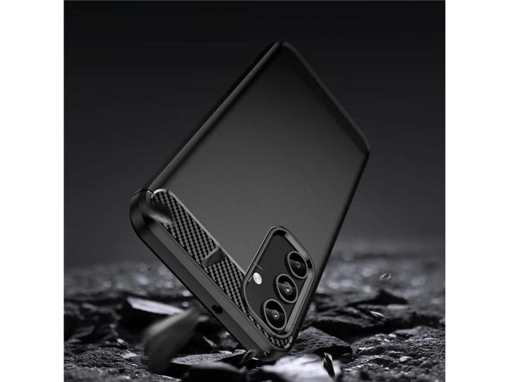 Produktbild Screenguard Samsung Galaxy A15 5G Hülle Carbon Brushed Soft TPU (Samsung Galaxy A15 5G)