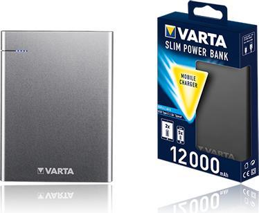 Produktbild Varta Slim 12000 (12000 mAh, 60 Wh)