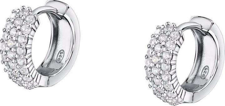 Immagine prodotto Morellato Incantevoli orecchini a cerchio in argento con zirconi Tesori SAIW144 (Argento 925)