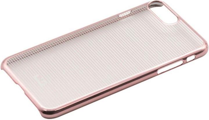 Actual product image Tellur Cover Hard Case for iPhone 7 Plus Horizontal Stripes rose (Apple iPhone 7 Plus)