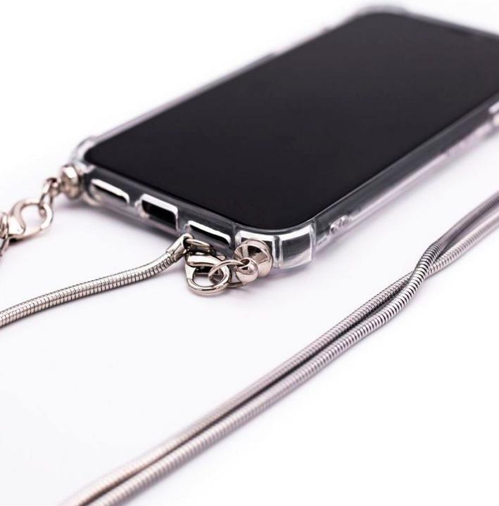 Actual product image Evelatus Galaxy A70 Silicone TPU Transparent with Necklace Strap (Samsung Galaxy A70)
