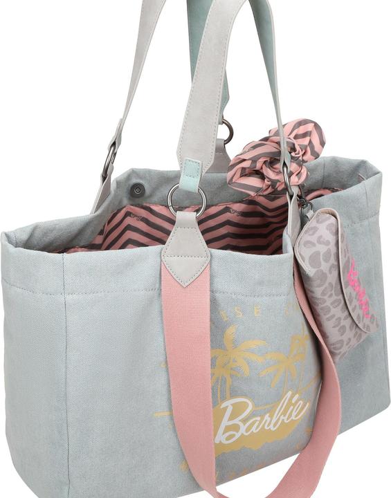 Immagine prodotto Fritzi aus Preußen Izzy Limited Barbie Malibu Denim Shopper Tasche 42 cm (16 l)