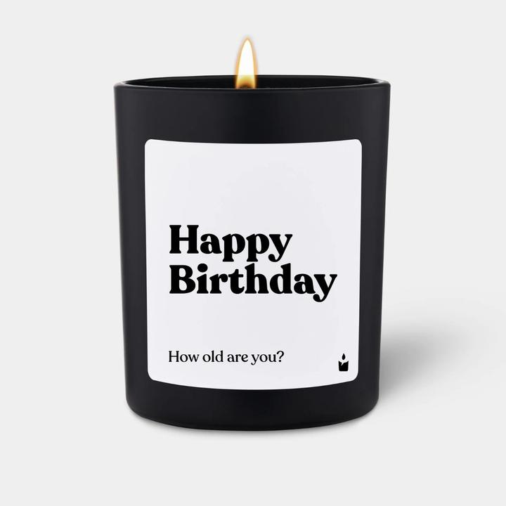 Immagine prodotto Chatty Candles Candela profumata Flowery Happy Birthday - Quanti anni hai?
