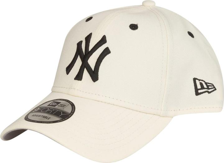 New Era 9Forty Snapback Cap - New York Yankees Chrome Beige (One Size)