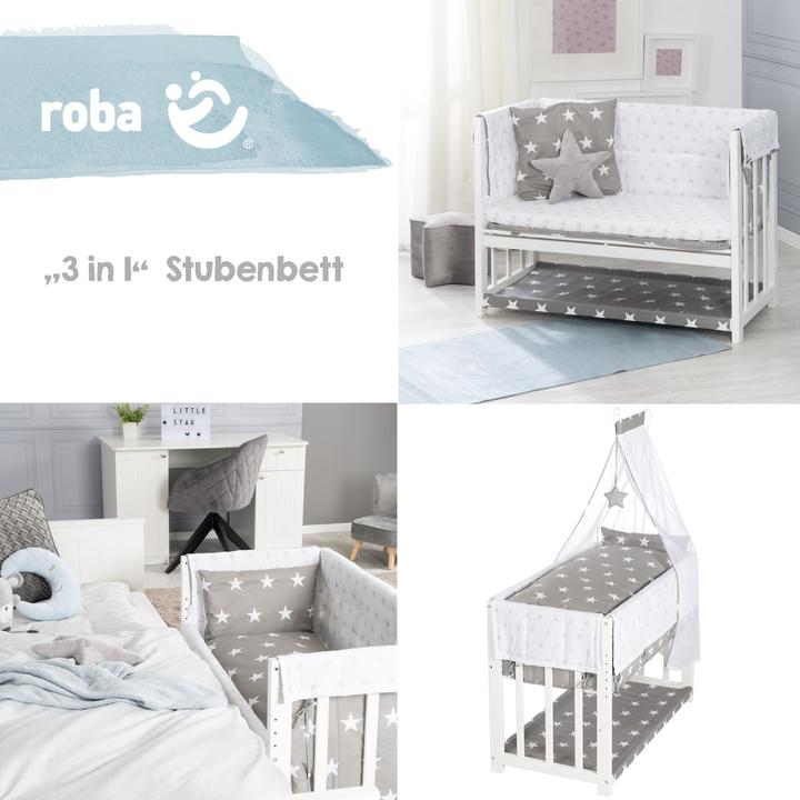 Image du produit Roba Lit d'appoint 3 en 1 Little Stars