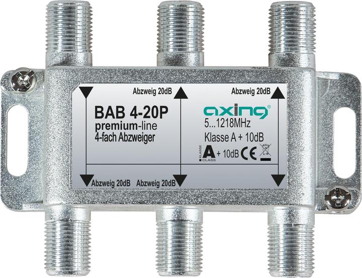 Produktbild Axing Kabel-TV Abzweiger (20 dB, Verteiler und Abzweiger)