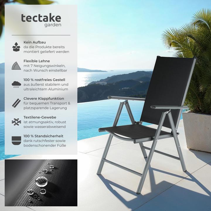 Immagine prodotto tectake Sedia da giardino