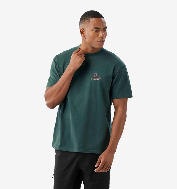 Actual product image Simond Herren Kletter-T-Shirt strapazierfähig - Vertika grün (XXL)