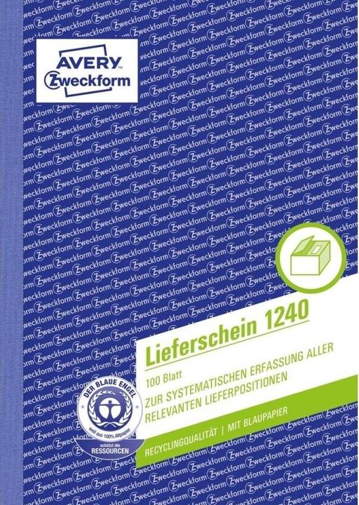 Produktbild Avery Lieferschein (100 x)