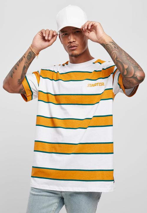 Immagine prodotto Starter Tee a righe con logo (XS)