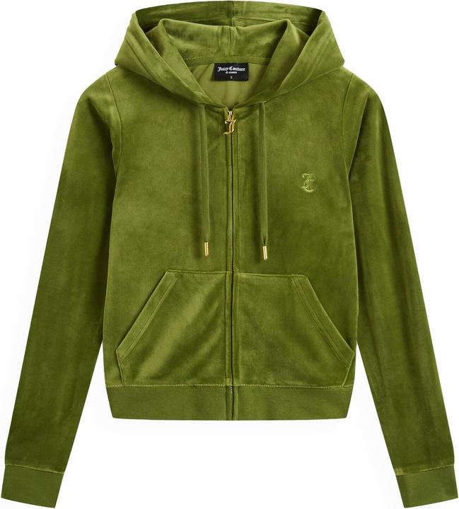Juicy Couture Robertson Gold Hardware Zip Hoodie - 154395