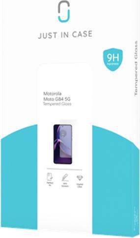 Immagine prodotto Just in Case Protezione dello schermo in vetro temperato trasparente Motorola Moto G84 (1 Pezzo/i, Motorola Moto G84)