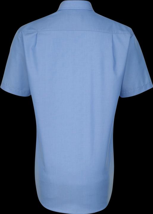 Actual product image Seidensticker Shirt Modern Fit Kent s/sleeve non iron blue (L)