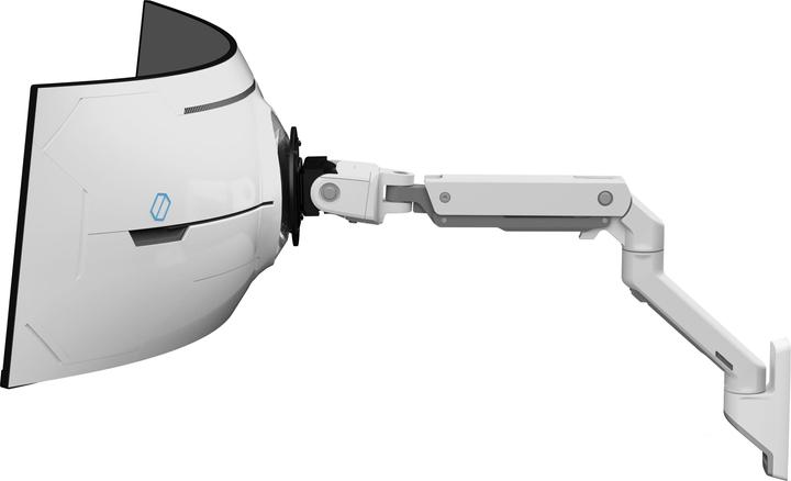 Actual product image Ergotron HX Arm With Very Heavy Duty Pivot Wall Mount White (Wall, 57.01")