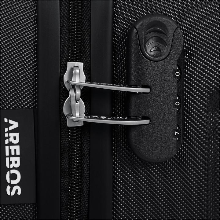 Image du produit Arebos Valise de voyage (94 l, Bagage à main (jusqu'à 50l), M (50 - 90l), L (90 - 115l), XL (à partir de 115l))