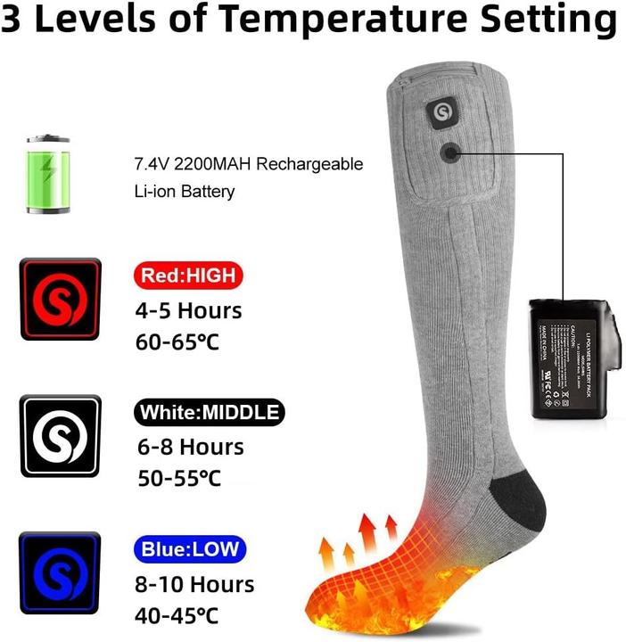 Produktbild Barchi Heat Heizsocken (46 - 48)