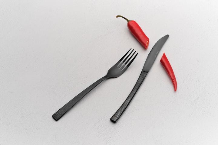Produktbild Comas Hidraulic Black 18 % Tafelgabel (10 Stück, Besteck Set)