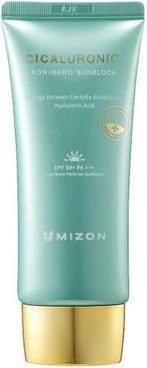 Actual product image Mizon Moisturising sun cream SPF 50+ Cicaluronic (Non-Nano Sunblock) 50 ml (Suntan cream, SPF 50+, 50 ml)