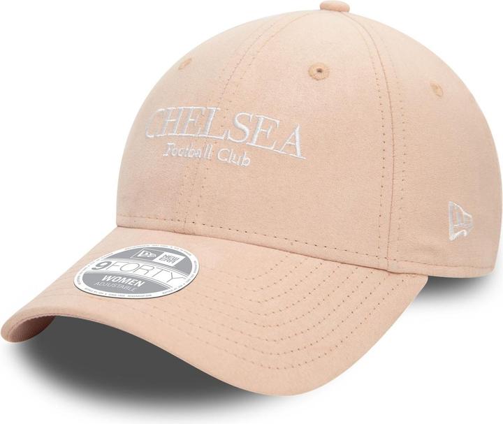 New Era 9Forty Strapback Damen Cap - SUEDE FC Chelsea rosa