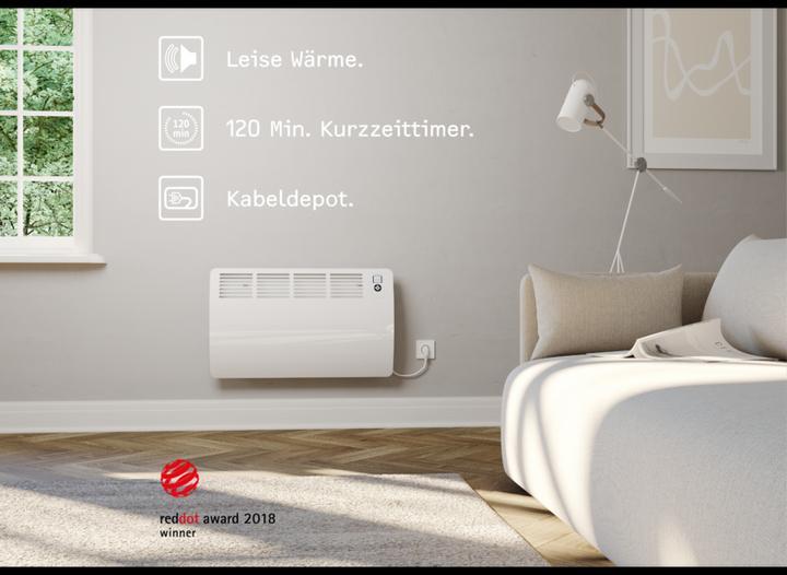 Actual product image Stiebel Eltron CON 20 Premium, 2.0 kW wall convector for approx. 25 m², VDE tested (2000 W)