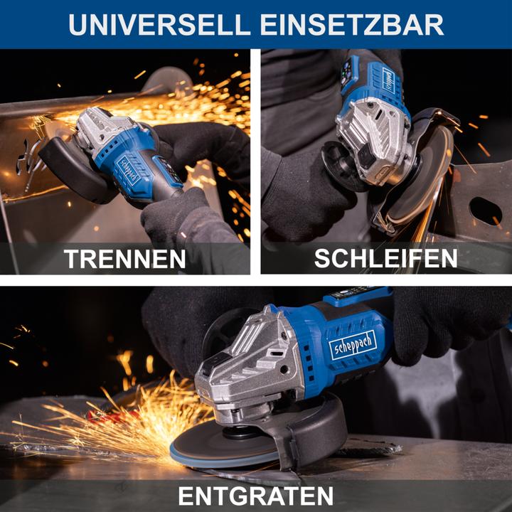 Produktbild Scheppach Akku-Winkelschleifer BC-AG125-X (125 mm)