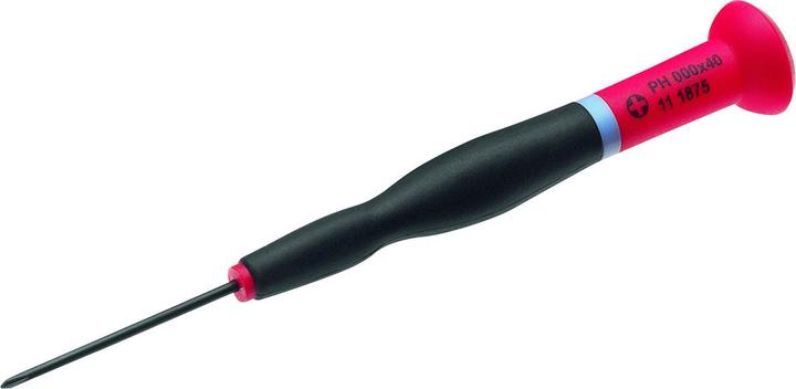 Produktbild Cimco Elektronik-Kreuzschlitz-Schraubendreher, PH000 x 40 mm (Phillipps-Kreuzschlitz (PH))