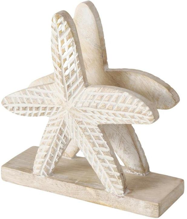 Boltze Home Boltze Serviettenhalter Seestern Tenila, Braun / Weiss (1 x)
