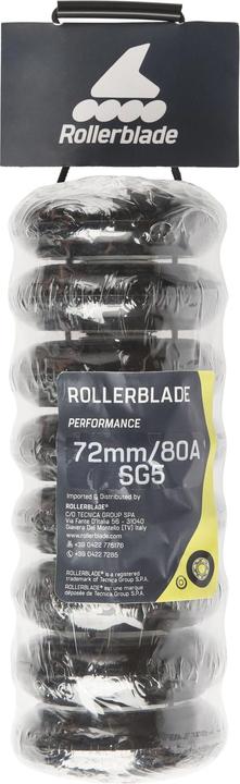 Produktbild Rollerblade Inline Ersatzrollen (72 mm, 80A)
